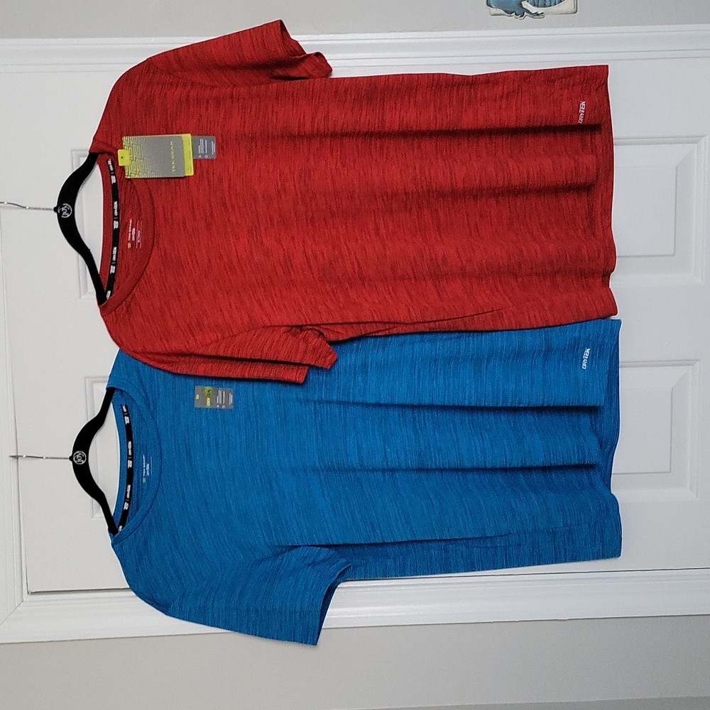 2 mens Dritek Tek Gear T's